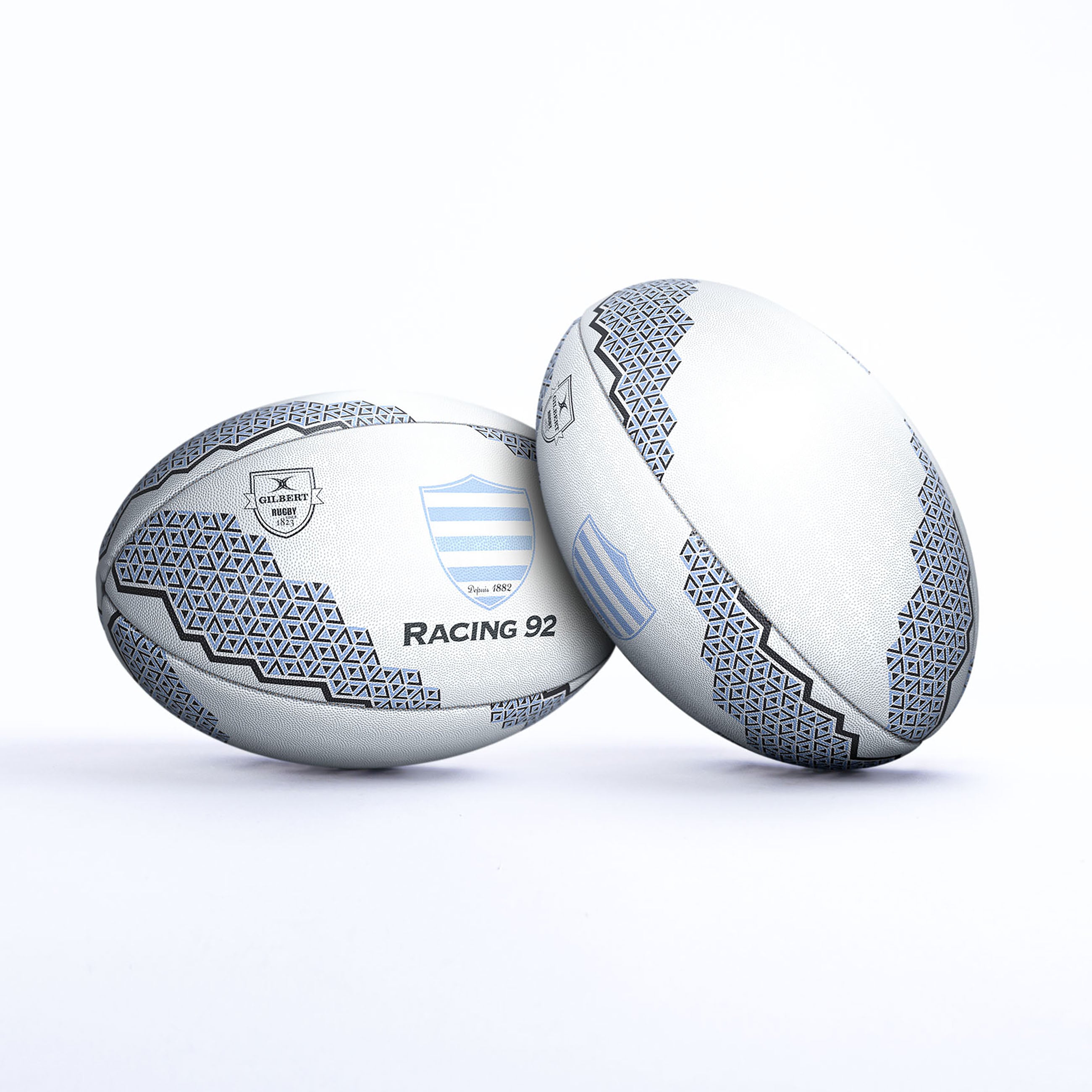 Ballon rugby Gilbert Réplica Racing Métro - Esprit Rugby Ballon rugby Gilbert Réplica Racing Métro - Esprit Rugby