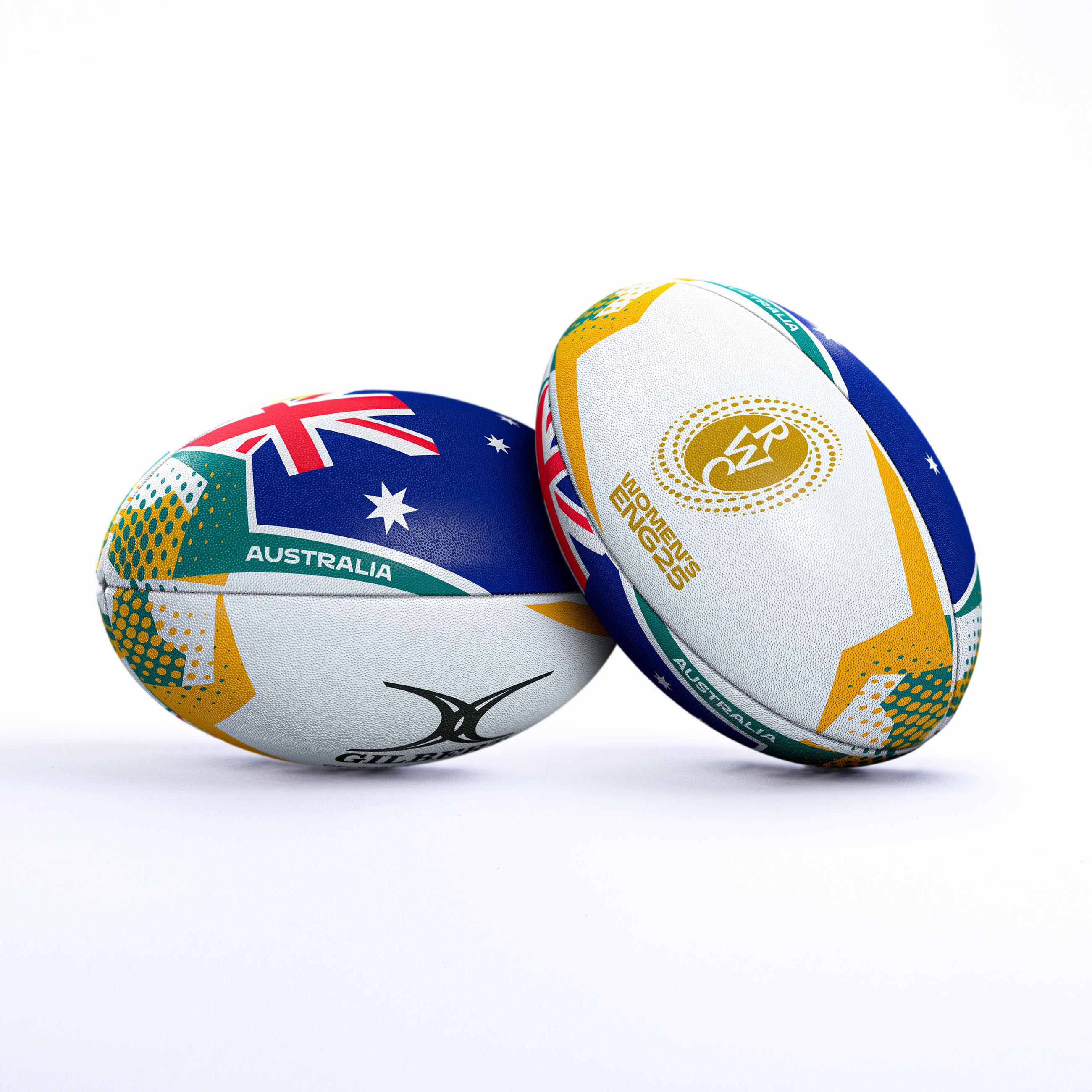 Ballon Rugby Gilbert Drapeau Australie - Coupe Du Monde 2023