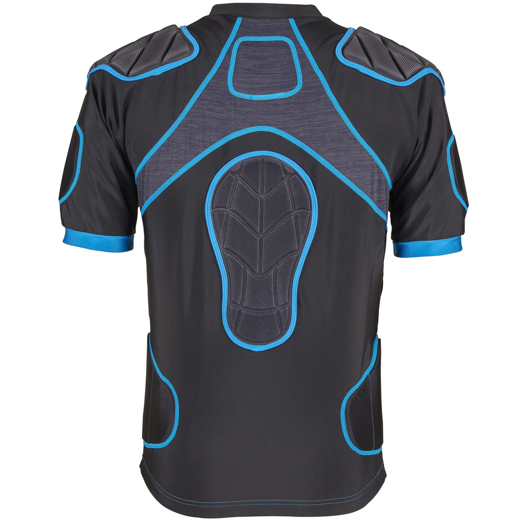 Protection D'épaule Gilbert Charger X1 Pour Rugby - Taille 2XL - Rembourrage Haute Densité - Respirant Et Anti-transpiration