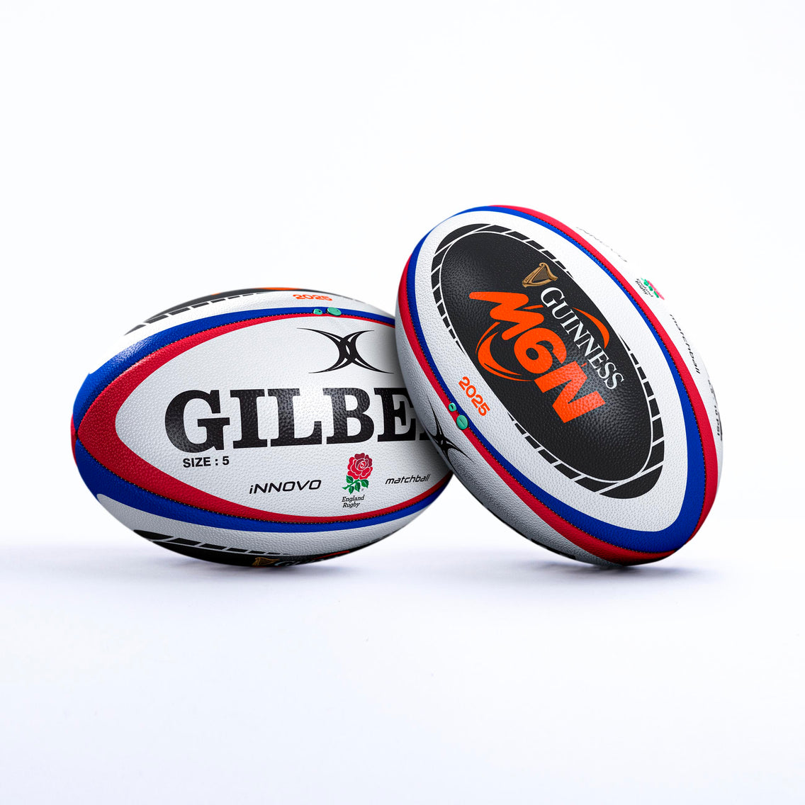 Ballon De Rugby Écosse Gilbert – Réplique SRU – Taille 2 Midi – 2025