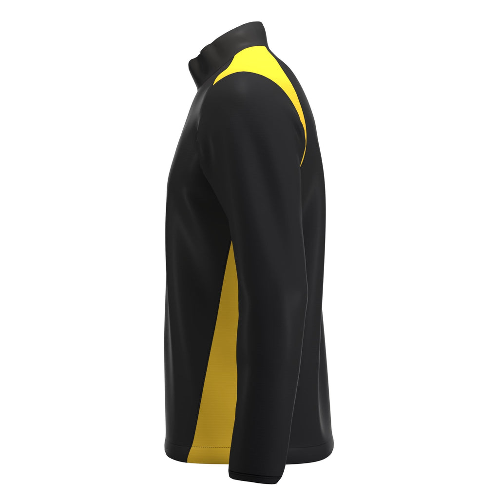 RCBW26Clothing JKT ATOM WARM UP BLACK GOLD M-Left Side