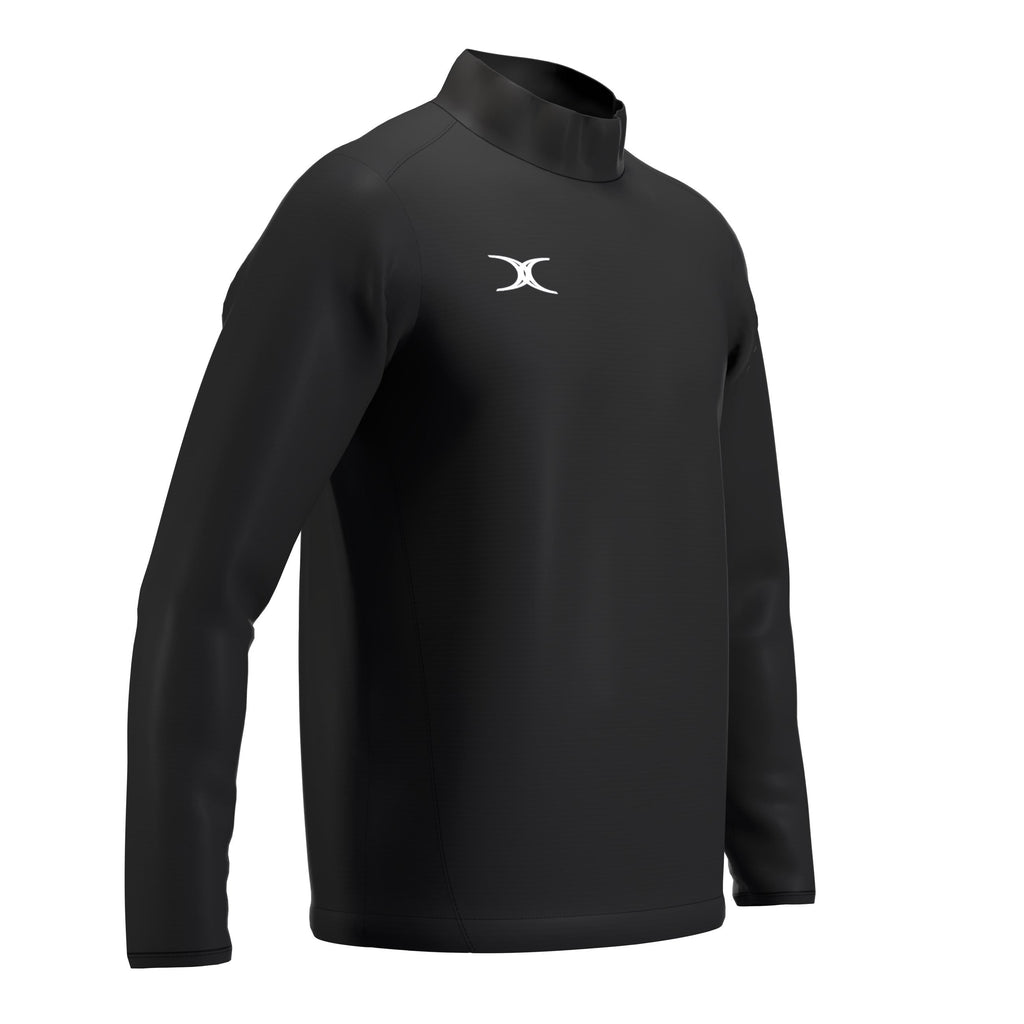 RCBW26Clothing JKT ATOM WARM UP BLACK M-Three Quarters Right