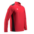 RCBW26Clothing JKT ATOM WARM UP RED BLACK M-Three Quarters Right