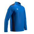 RCBW26Clothing JKT ATOM WARM UP ROYAL DARK NAVY M-Three Quarters Right