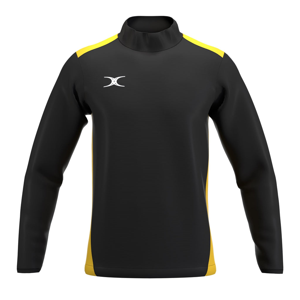 RCBX26Clothing JKT ATOM WARM UP BLACK GOLD M-Front