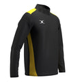 RCBX26Clothing JKT ATOM WARM UP BLACK GOLD M-Three Quarters Right