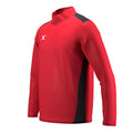 RCBX26Clothing JKT ATOM WARM UP RED BLACK M-Three Quarters Left