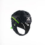 RPBA25Body armour_Mouthguards Fusion Headguard Black, Front Angle
