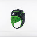 RPBC24Body armour_Mouthguards Ignite Headguard Black, Front Left