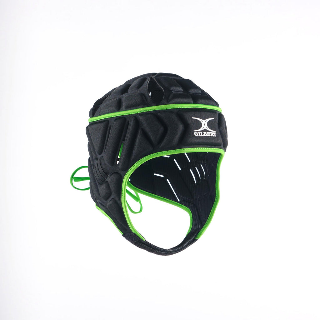 RPBC25Body armour_Mouthguards Vapour Headguard Black, Front Angle