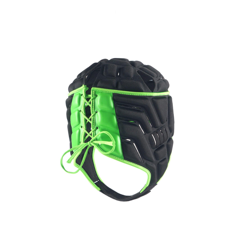 RPBC25Body armour_Mouthguards Vapour Headguard Black, Rear Angle