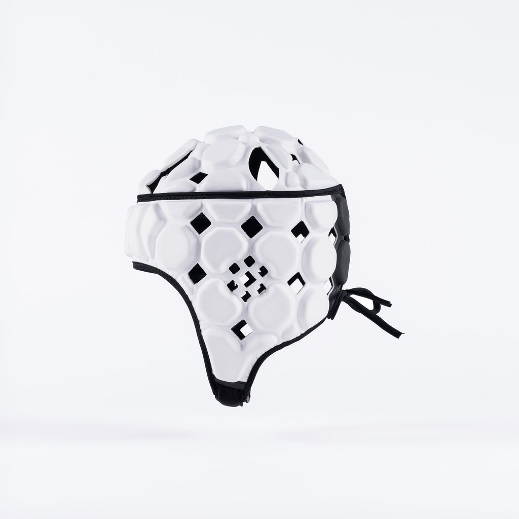 RPBJ26Body armour_Mouthguards Octane Headguard White Black, Side Left