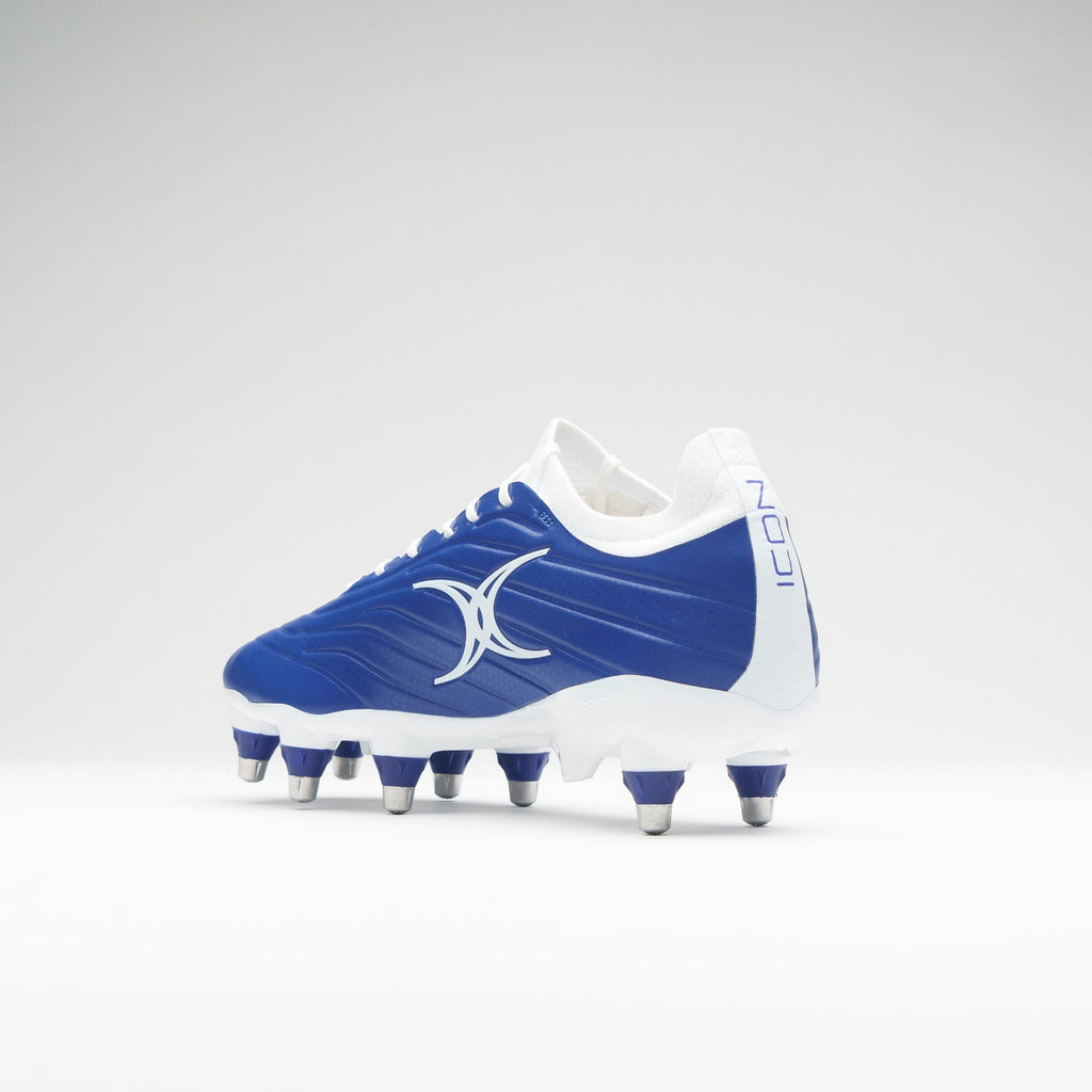 RSAK25Boots Icon Power X 8 Stud Boot Blue, Instep Heel