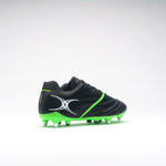 RSCF24Boots  Sidestep X20 Power 6 Stud Black Green, Outstep Heel