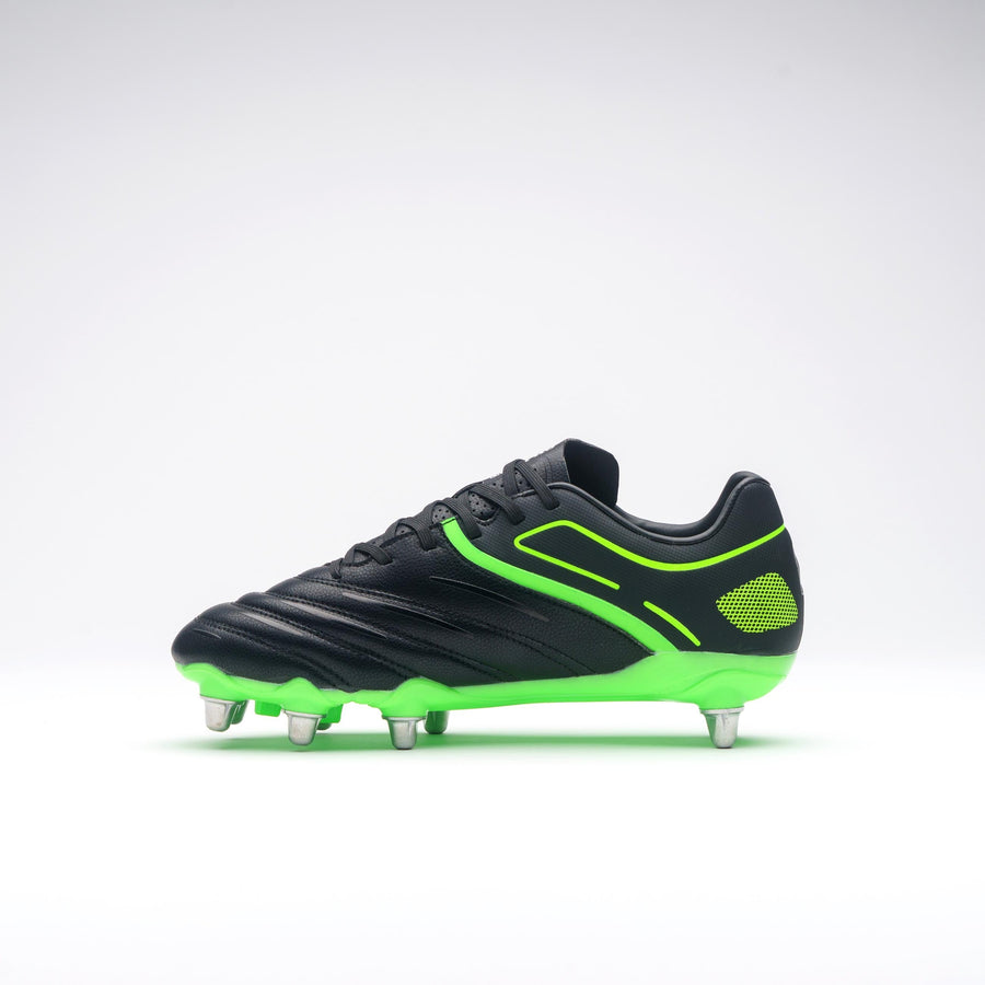 RSCH24Boots Sidestep X20 Power 6 Stud Black & Green, Instep