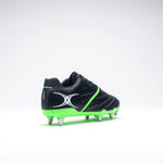 RSCH24Boots Sidestep X20 Power 6 Stud Black & Green, Outstep Heel