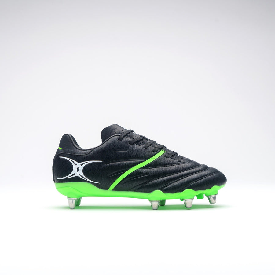 RSCH24Boots Sidestep X20 Power 6 Stud Black & Green, Outstep