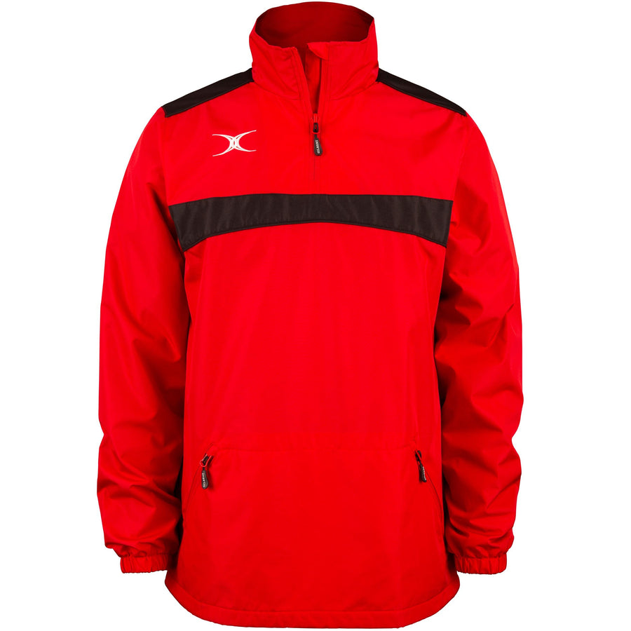 2600 RCBR18 81506705 Jacket Photon Quarter Zip Red & Black Front