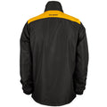 2600 RCBR18 81506805 Jacket Photon Quarter Zip Black & Gold, Back