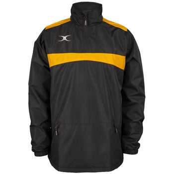 2600 RCBR18 81506805 Jacket Photon Quarter Zip Black & Gold Front