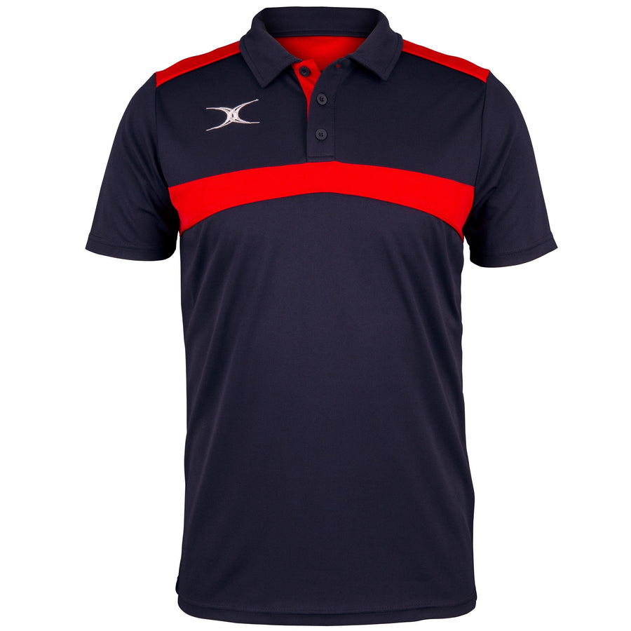 2600 RCFI18 81508805 Polo Photon Dark Navy & Red Front