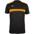 2600 RCFK18 81509905 Tee Photon Black & Gold Front