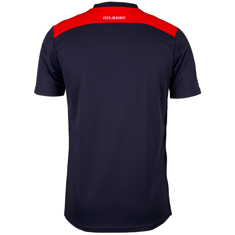 2600 RCFK18 81510105 Tee Photon Dark Navy & Red, Back