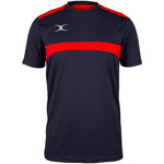 2600 RCFK18 81510105 Tee Photon Dark Navy & Red Front