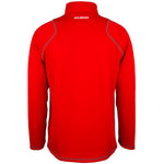 2600 RCGG18 81513605 Top Quest 2 Quarter Zip Fleece Red, Back