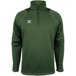 2600 RCGG18 81513705 Top Quest 2 Quarter Zip Fleece Green Front