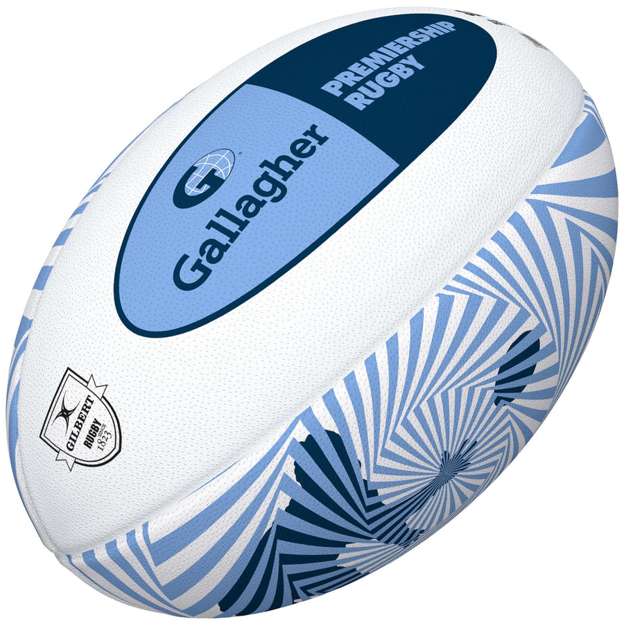 2600 RDFM18 48424505 Ball Supporter Gallagher Premiership Size 5 Angle