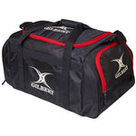 2600 RHAF19 83026400 Bag Performance Holdall Black & Red Front
