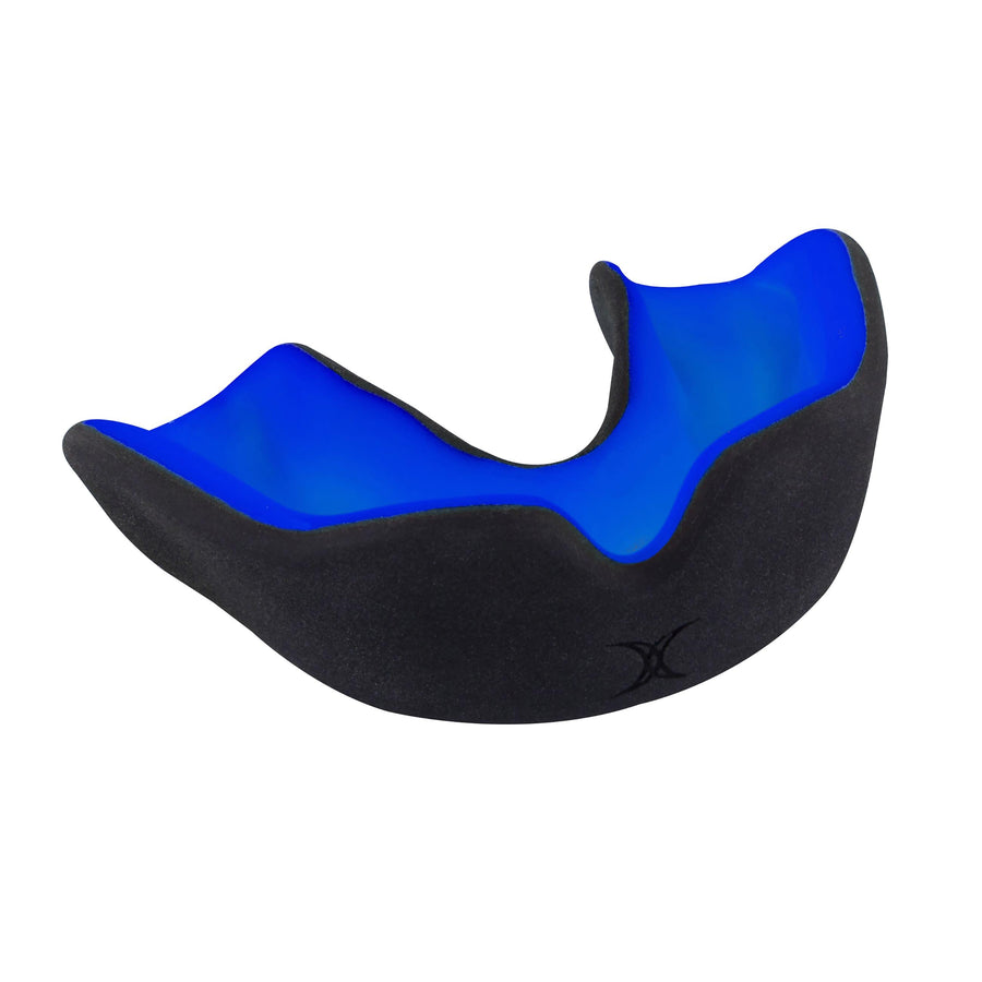 2600 RPED20 85524405 Mouth Guard X Brace Dual Density Black Blue