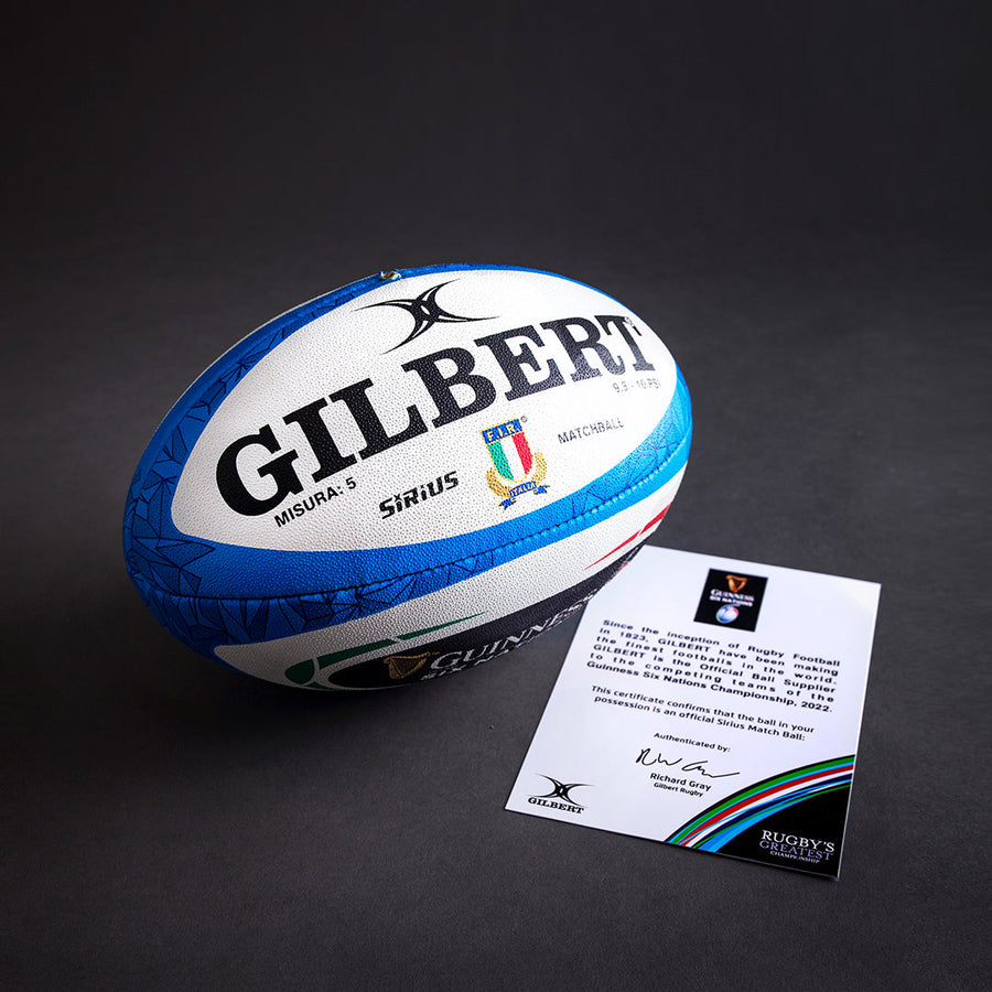 Italy Guinness 6 Nations Sirius Match Ball