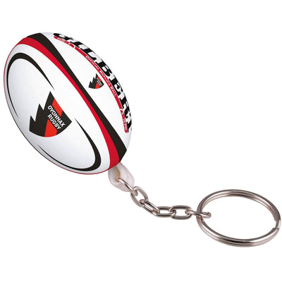 Porte-clefs Ballon de Rugby bois