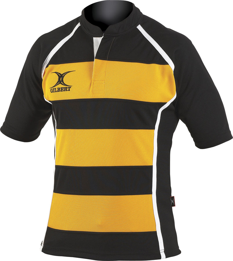 RCAB14MatchShirt Xact Shirt Hoops Black Amber