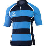 RCAB14Xact Ii Hooped Shirt Light Sky Dark Navy Main
