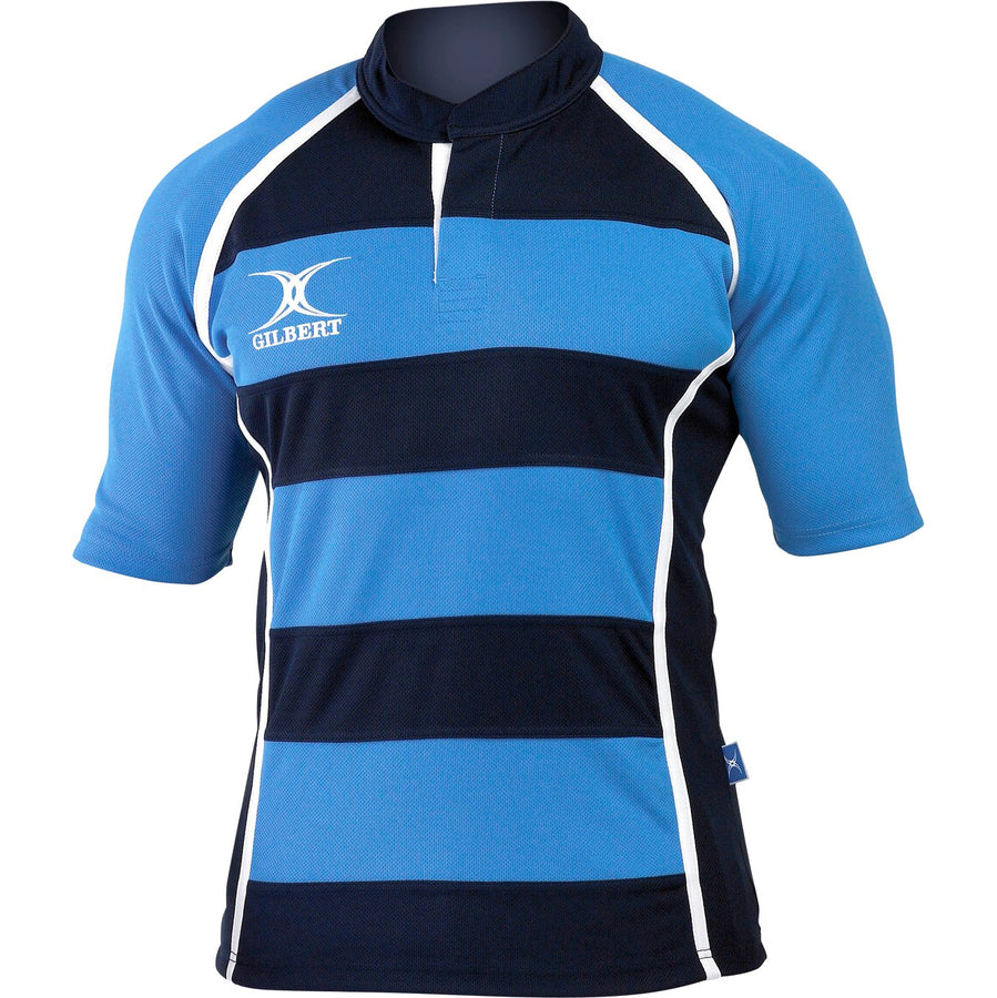 RCAB14Xact Ii Hooped Shirt Light Sky Dark Navy Main
