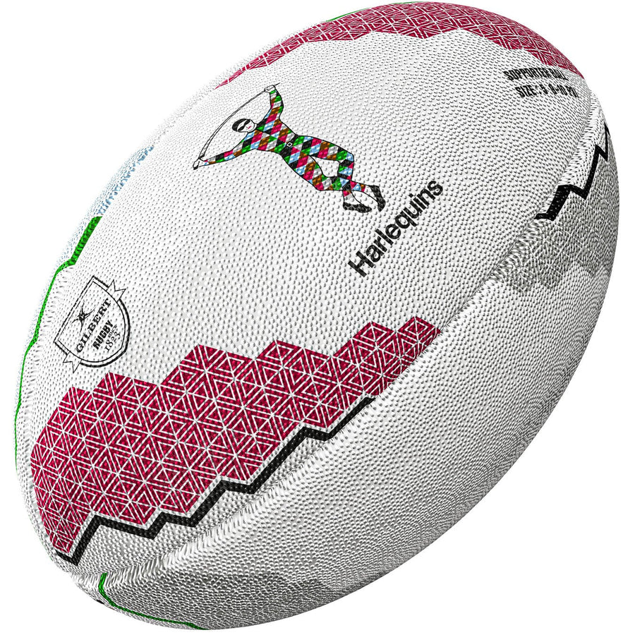 RDCD22Replica Balls Harlequins Supporter Ball Size 5 Panel 1